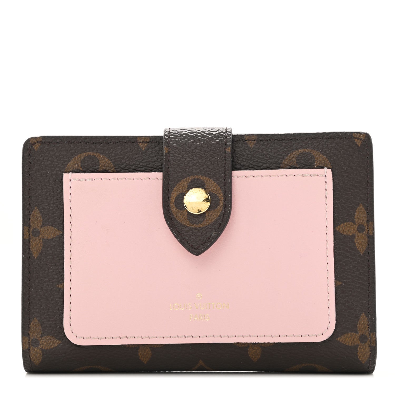 Louis Vuitton Monogram Juliette Wallet Rose Ballerine 1 of 6