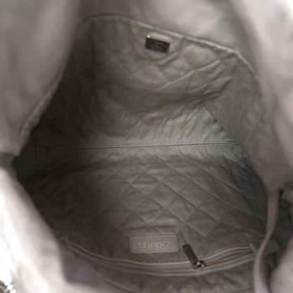 Chanel Shiny Calfskin Quilted Small Chanel 22 Grey 6 of 15