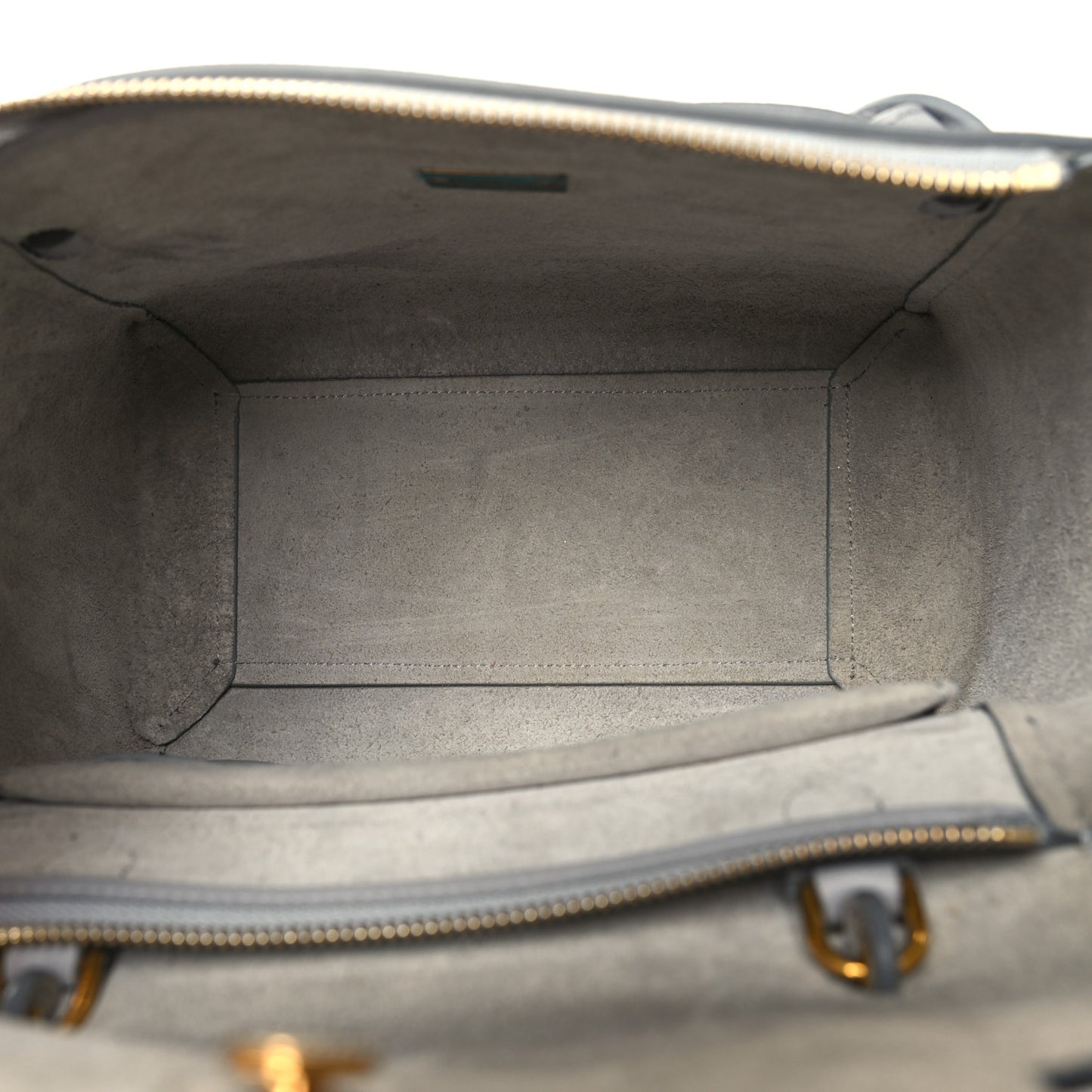 Grained Calfskin Micro Belt Bag Cloud
