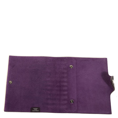Hermes Togo Ulysse PM Notebook Cover Raisin 7 of 13