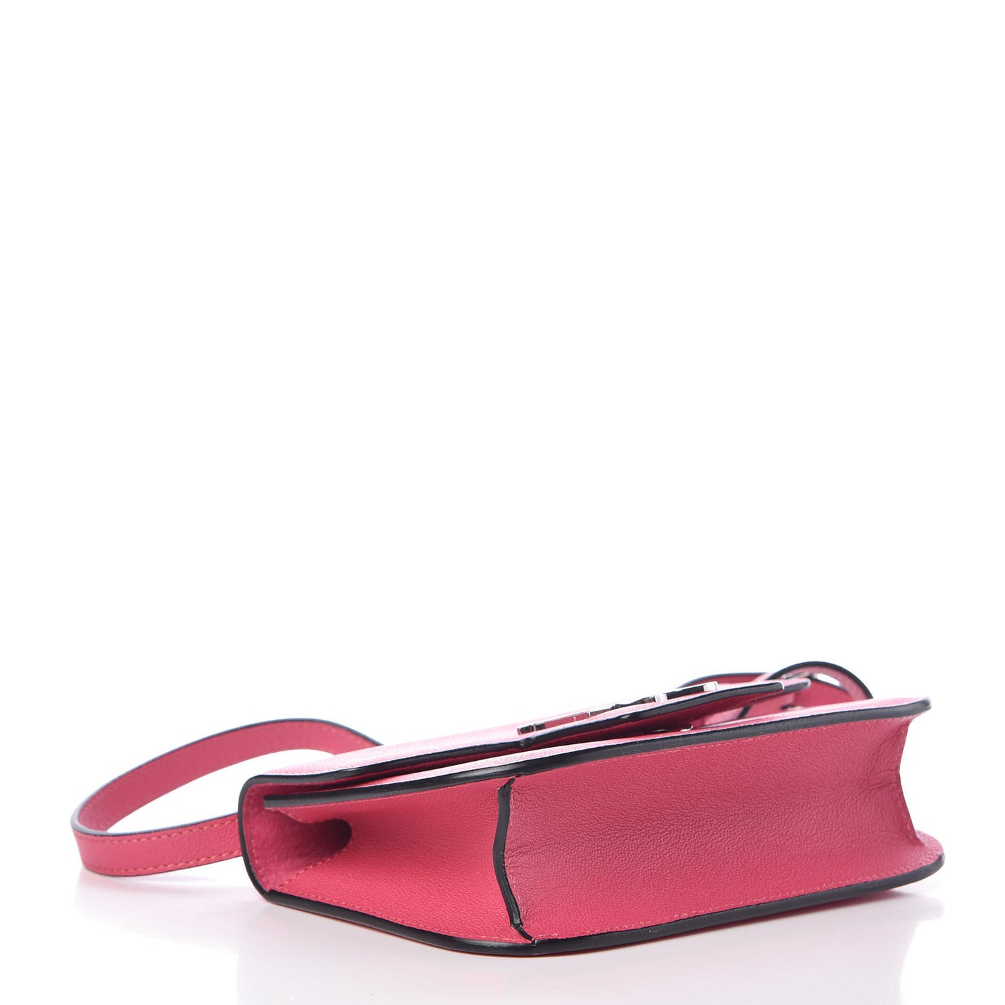 Calfskin Small Insignia Flap Pink