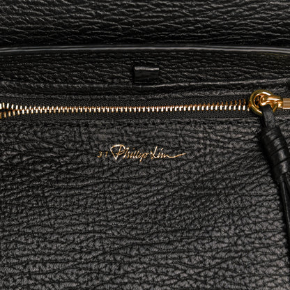 3.1 Phillip Lim Textured Calfskin Mini Pashli Satchel Black 6 of 13