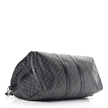 Louis Vuitton Damier Graphite Keepall Bandouliere 55 4 of 22