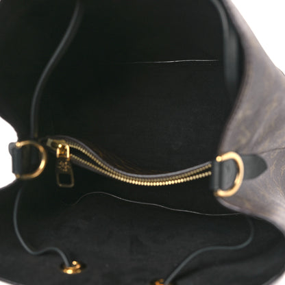 Louis Vuitton Monogram Neonoe MM Black 5 of 9