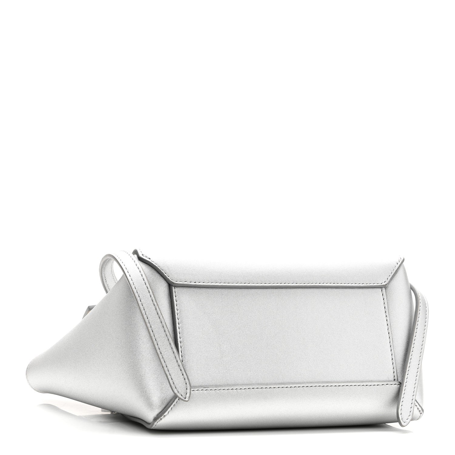 Celine Laminated Calfskin Nano Belt Bag Silver 1779105 – FASHIONPHILE