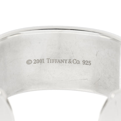 Tiffany Sterling Silver Wide 1837 Cuff Bracelet 3 of 3