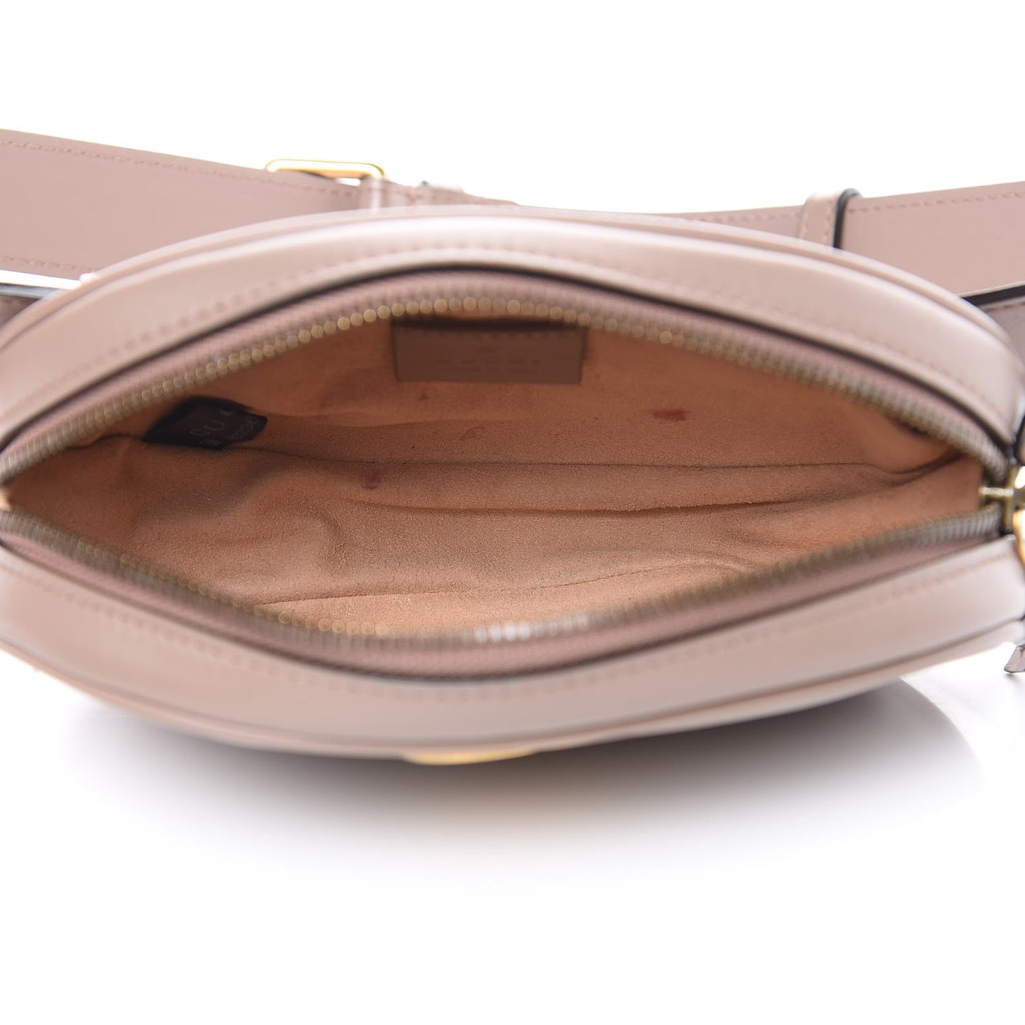 Calfskin Matelasse GG Marmont Belt Bag 85 34 Porcelain Rose