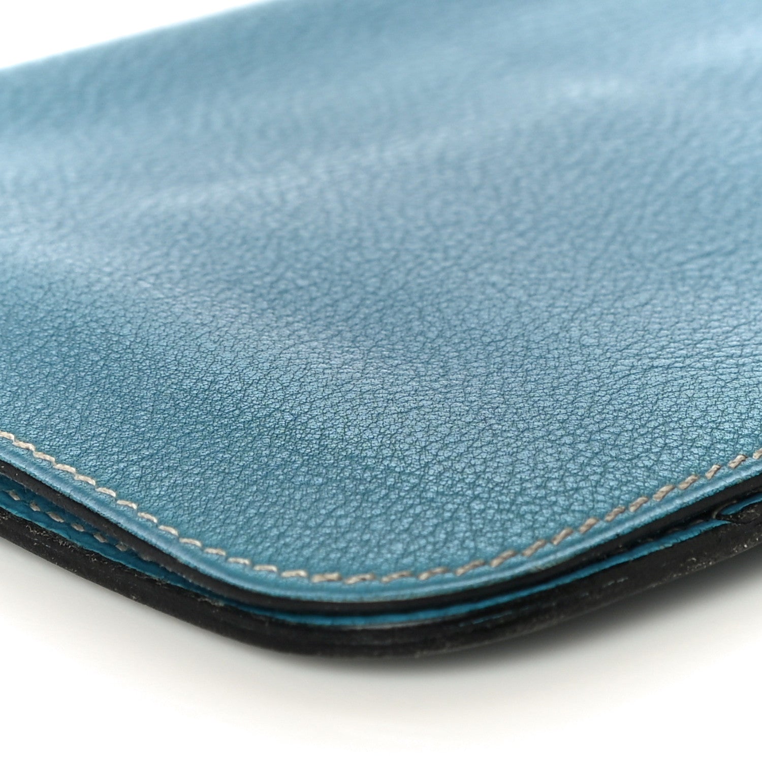Hermes Togo Dogon Duo Wallet Blue Jean 9 of 13