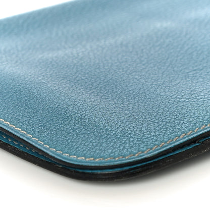 Hermes Togo Dogon Duo Wallet Blue Jean 9 of 13