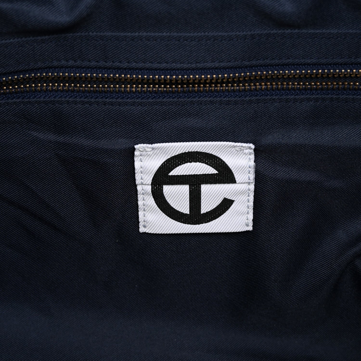 Telfar Denim Large Shopping Bag Blue 4 of 7