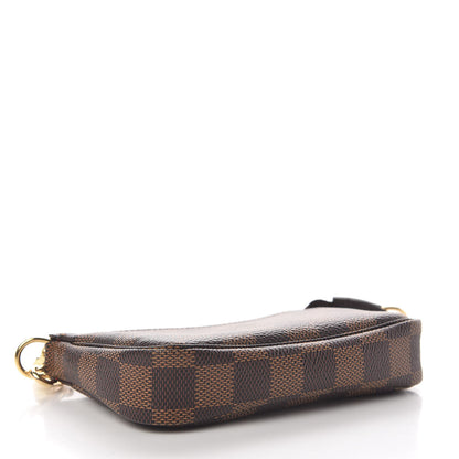 Louis Vuitton Damier Ebene Mini Pochette Accessories 4 of 8