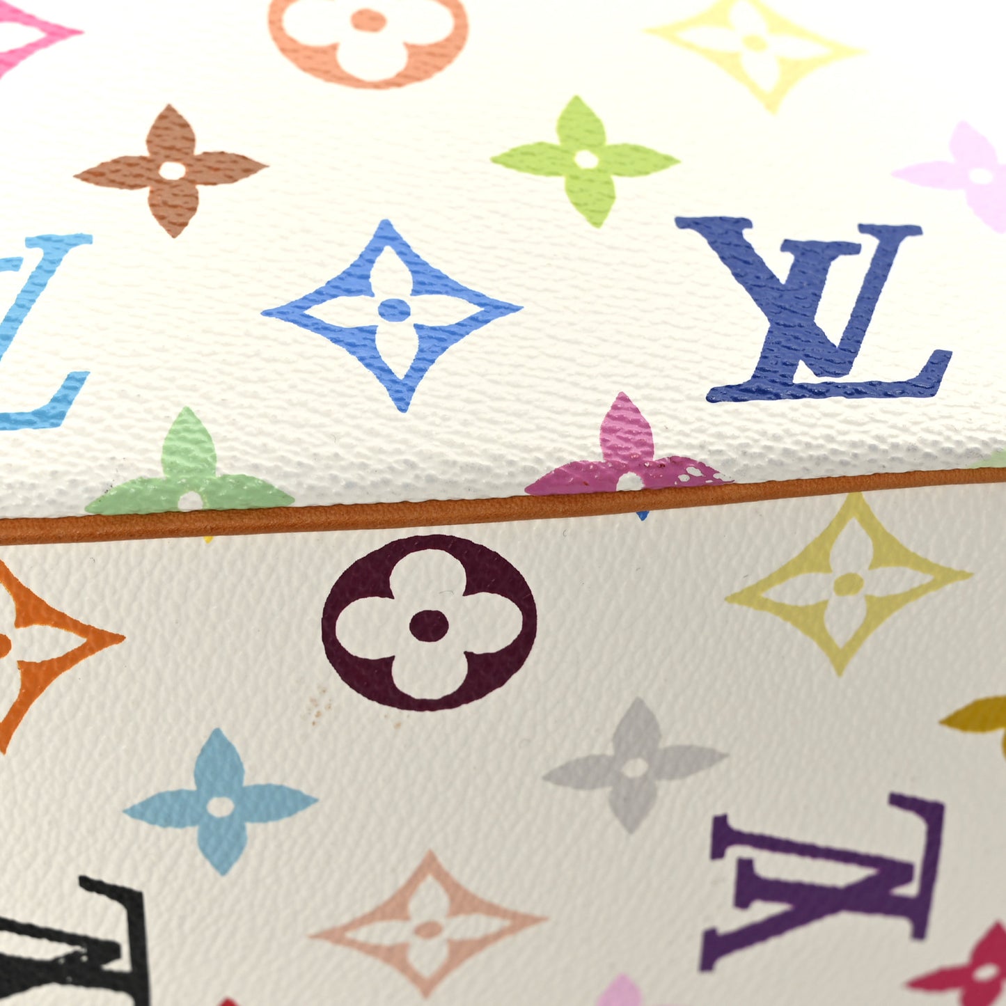 Monogram Multicolor Trouville White