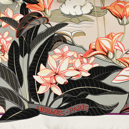 Hermes Silk Flamingo Party Scarf 90 2 of 6