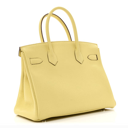 Hermes Togo Birkin 30 Jaune Poussin 3 of 11