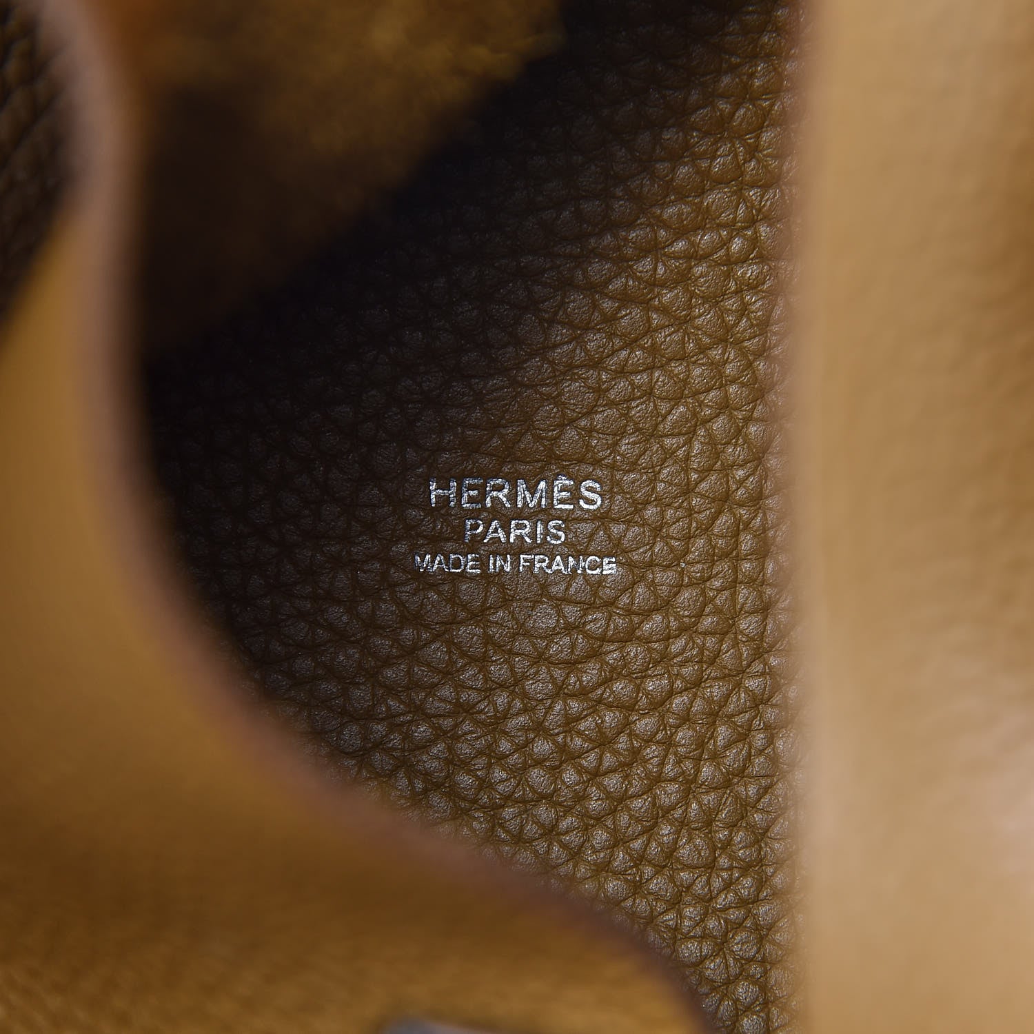 Hermes Taurillon Clemence Picotin Lock TGM Kraft 6 of 16