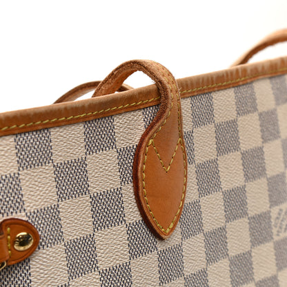 Louis Vuitton Damier Azur Neo Neverfull MM 25 of 26