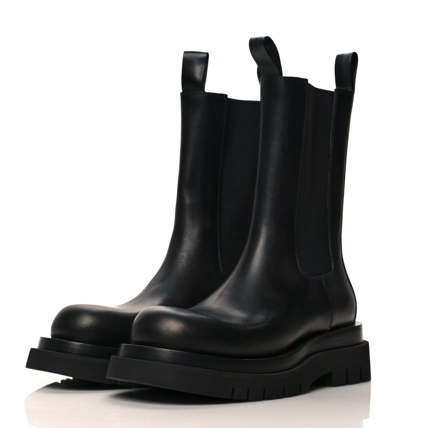 Calfskin The Lug Chelsea 55mm Boots 38 Black