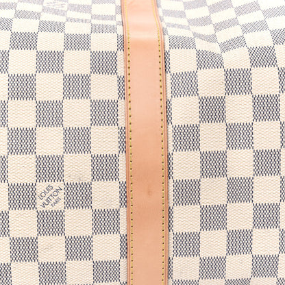 Louis Vuitton Damier Azur Keepall Bandouliere 45 6 of 8
