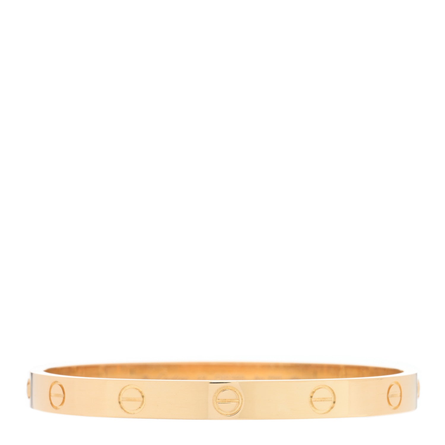 Cartier 18K Yellow Gold LOVE Bracelet 17 1 of 5