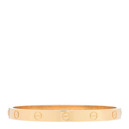 Cartier 18K Yellow Gold LOVE Bracelet 17 1 of 5