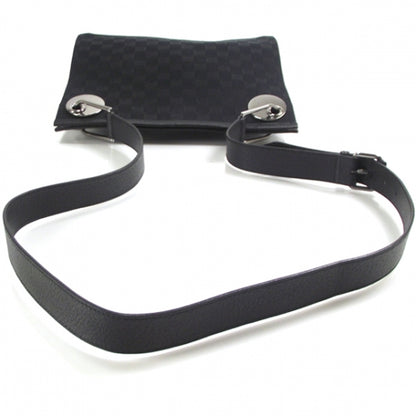 Gucci Monogram Eclipse Messenger Bag Black 6 of 13