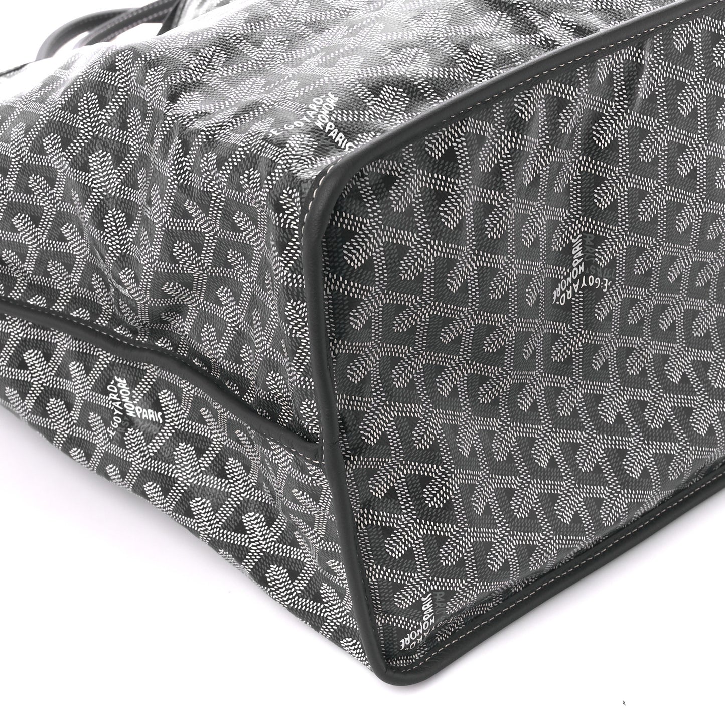 Goyardine Reversible Anjou GM Grey