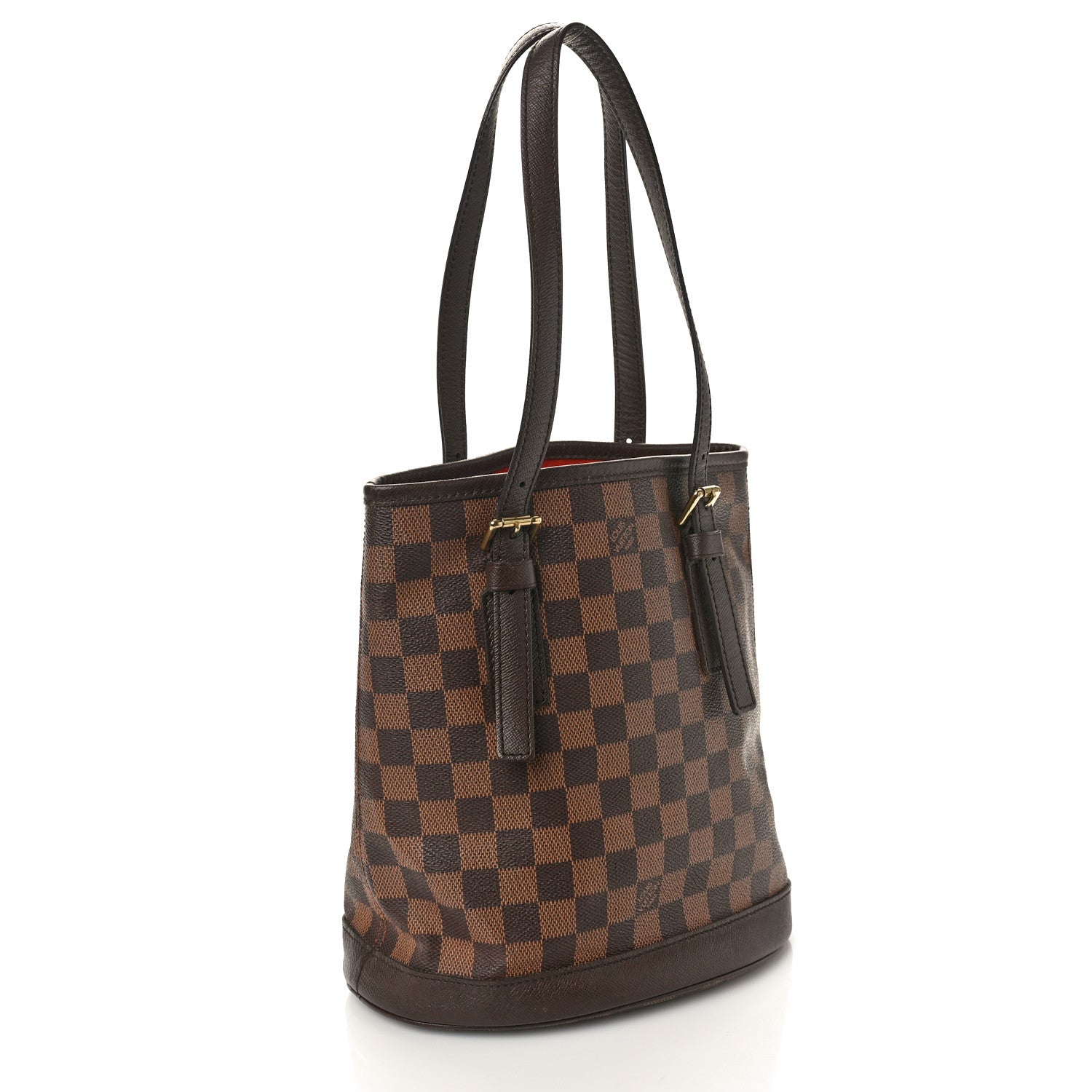 Louis Vuitton Damier Ebene Marais Bucket 23 3 of 9