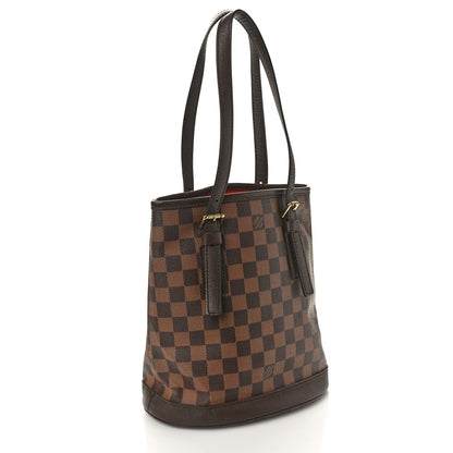 Louis Vuitton Damier Ebene Marais Bucket 23 3 of 9