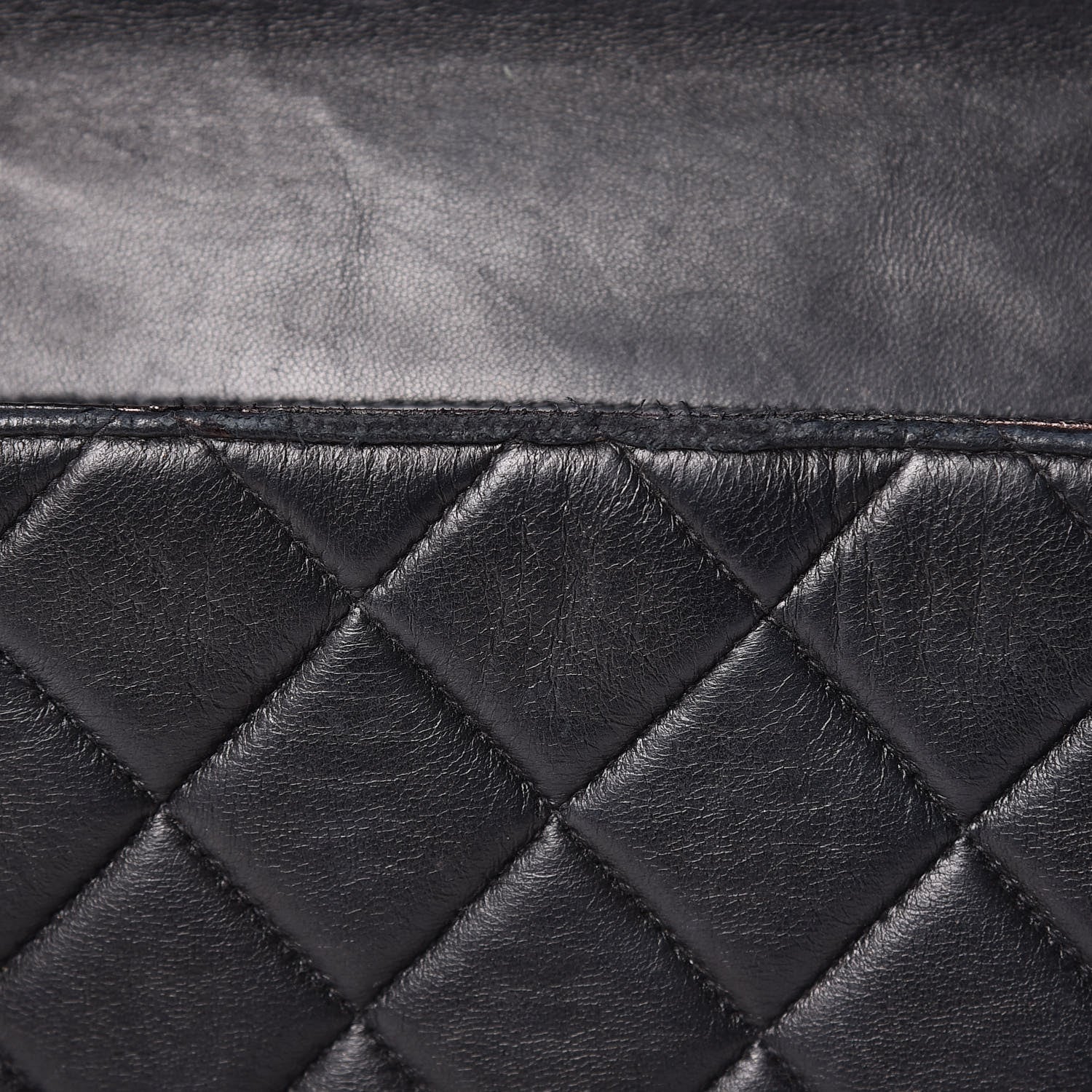 Chanel Lambskin Quilted Jumbo Single Flap Black 11 of 22