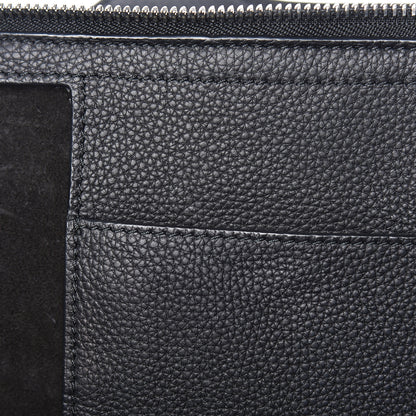 Celine Baby Grained Calfskin Medium Tri-Fold Bag Black 10 of 13