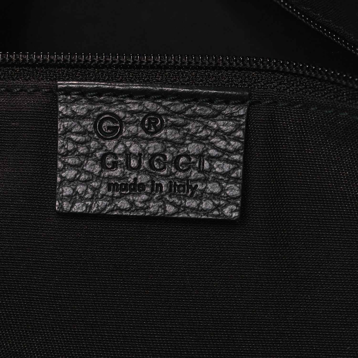 Gucci Monogram Medium Abbey Convertible Tote Black 6 of 10