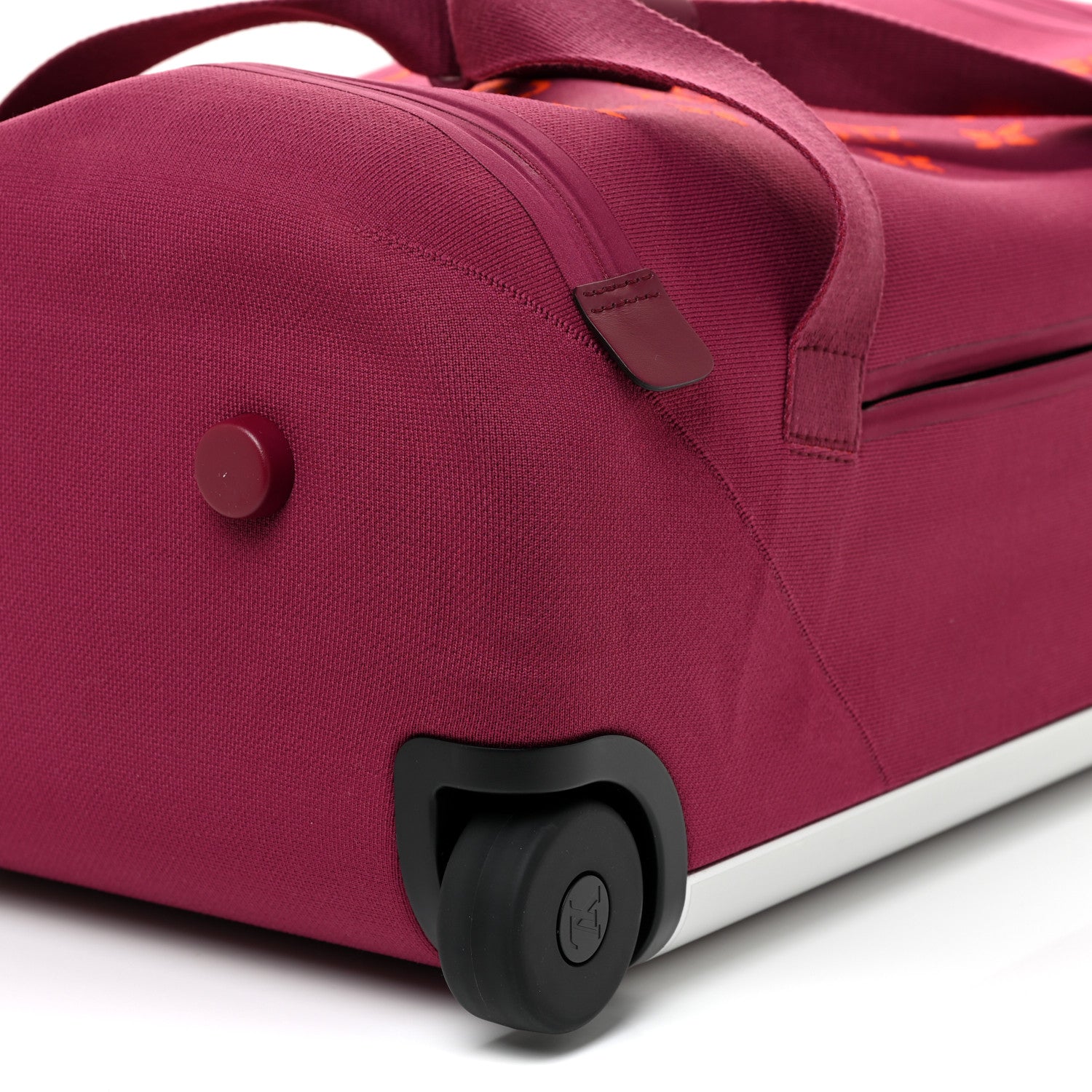 Louis Vuitton Knit Monogram Horizon Soft Duffle 55 Fuchsia 9 of 17