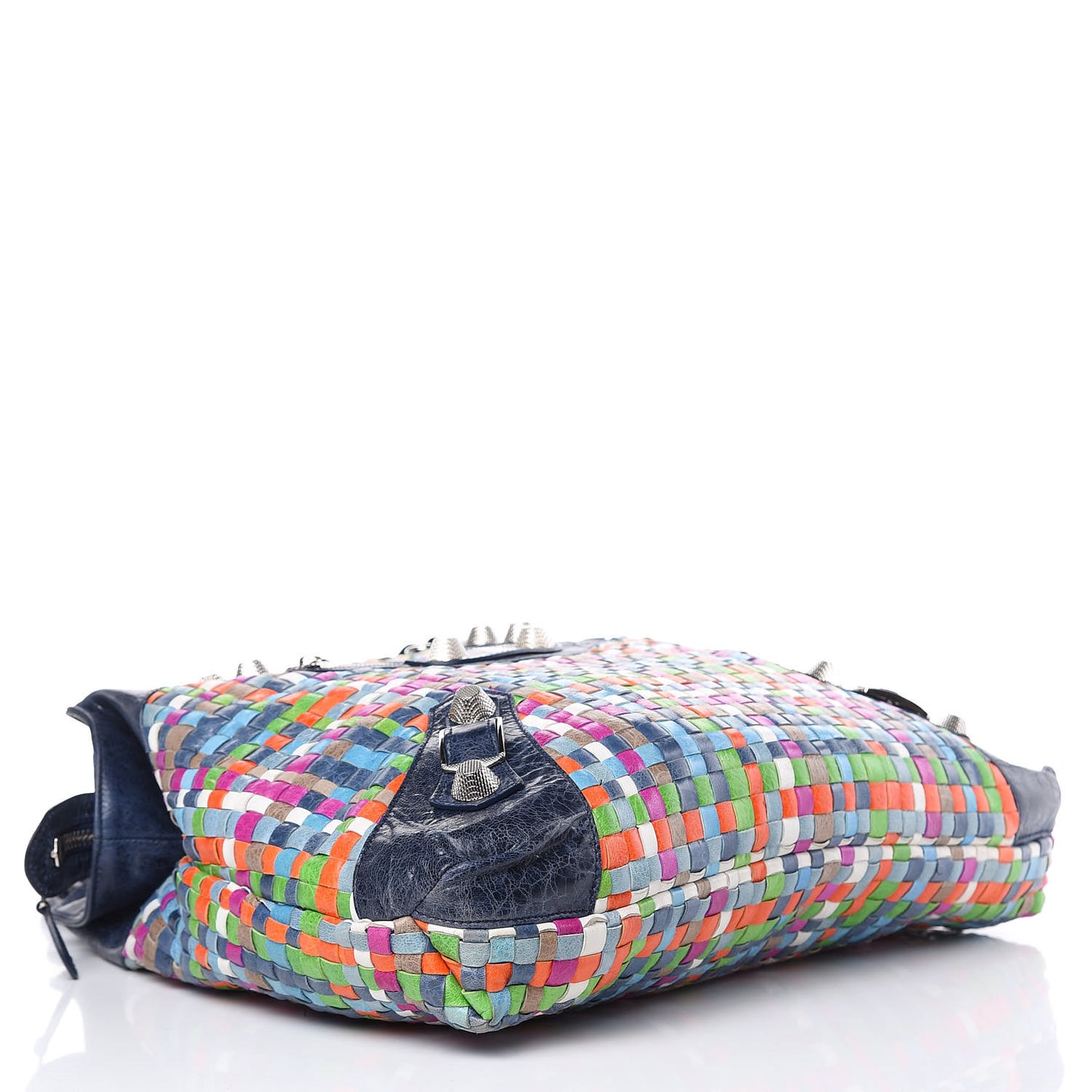 Agneau Lattice Woven Giant 21 Brief Multicolor Officier