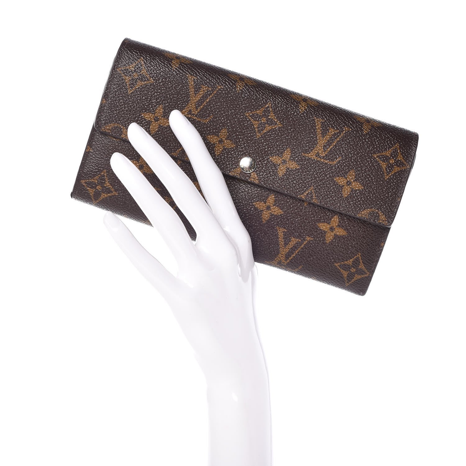 Louis Vuitton Monogram Sarah Wallet 2 of 14