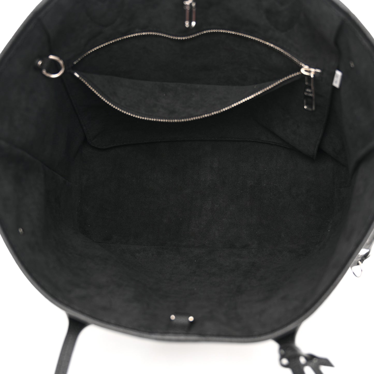 LV X YK Empreinte Neverfull MM Black White