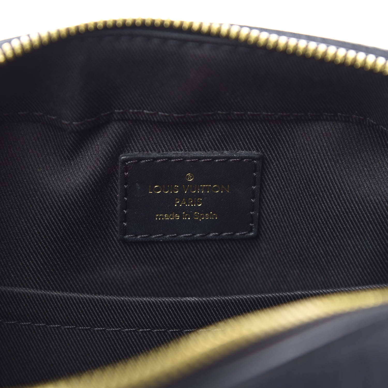 Louis Vuitton Monogram Saintonge Black 8 of 10