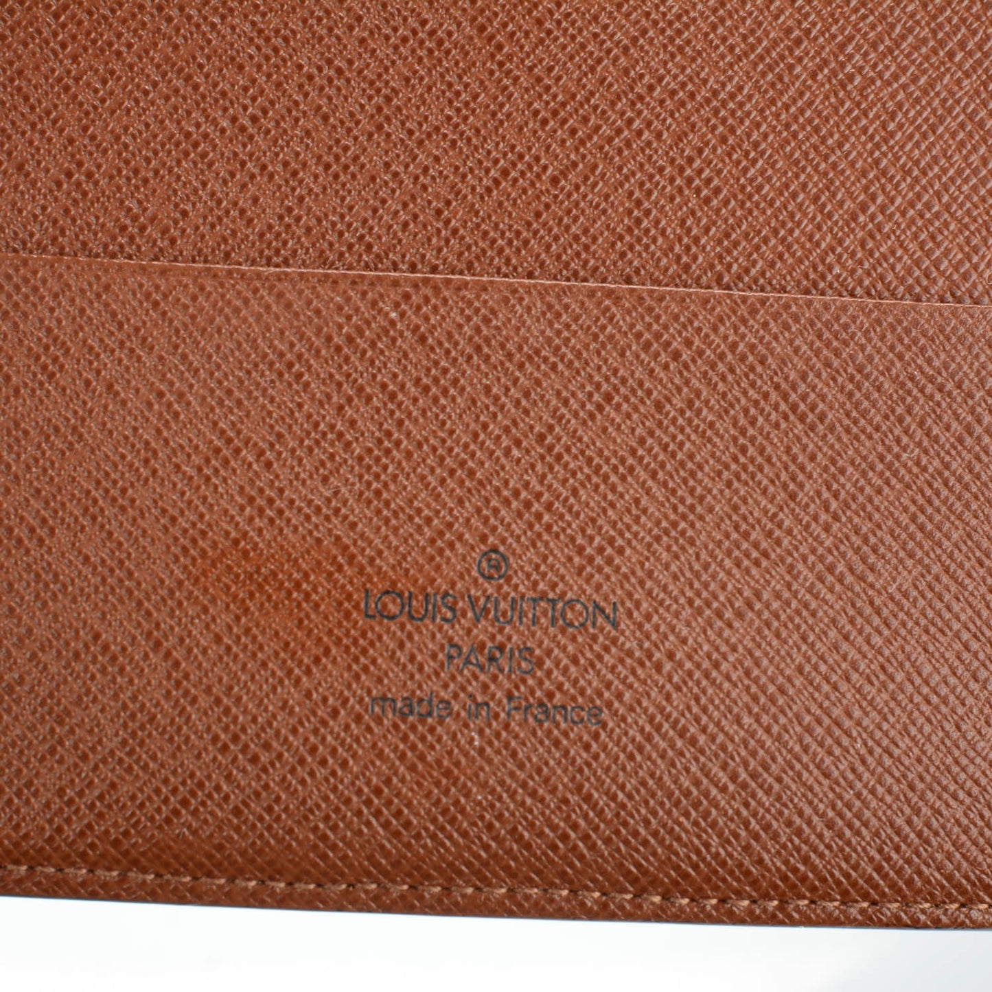 Monogram Large Ring Agenda Cover