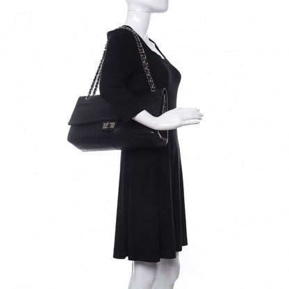 Chanel Calfskin Unlimited Jumbo Double Flap Black 2 of 10