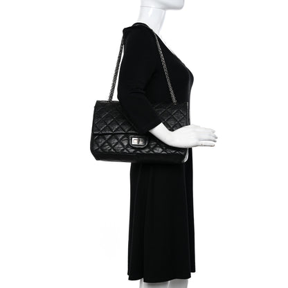 Chanel Aged Calfskin Quilted 2.55 Reissue 227 Flap Black 2 of 13
