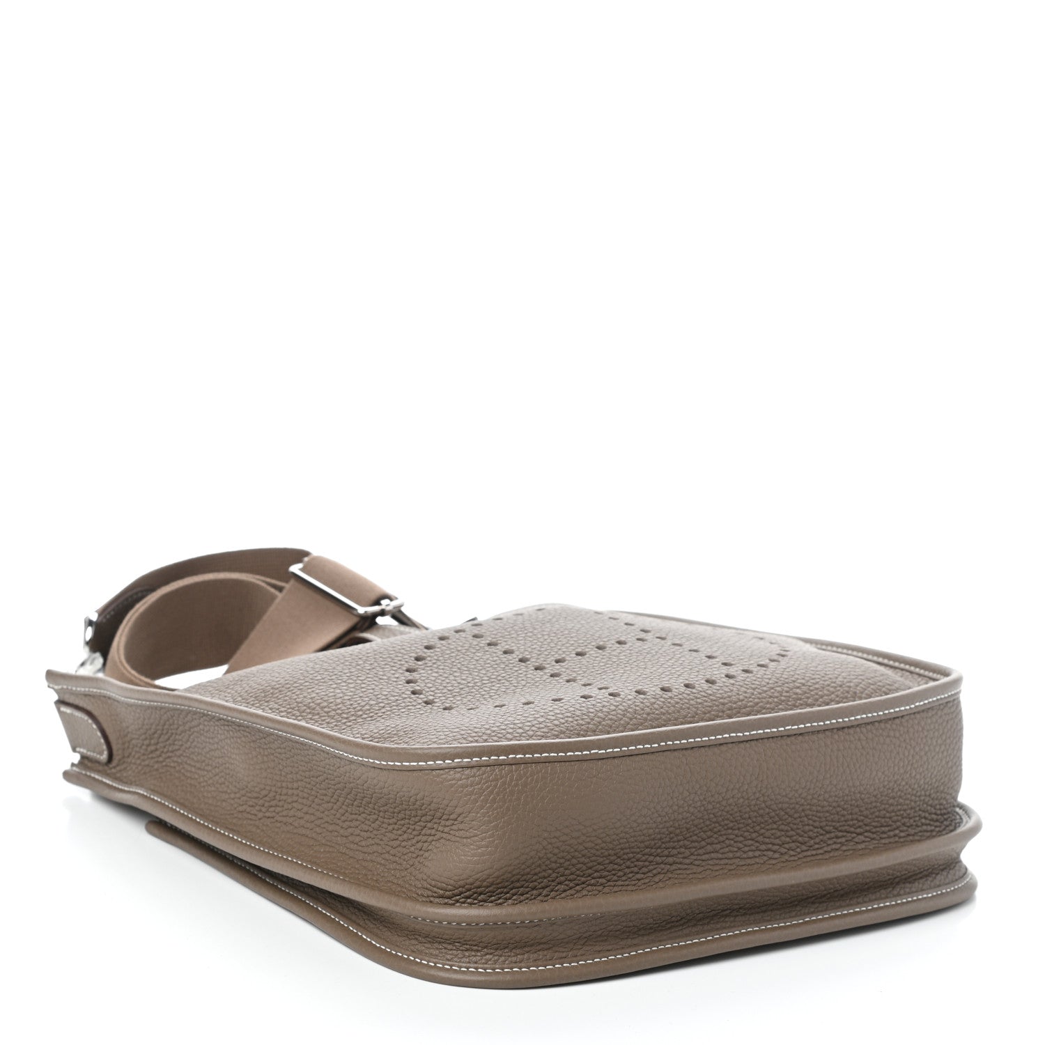 Hermes Taurillon Clemence Evelyne III PM Etoupe 4 of 9