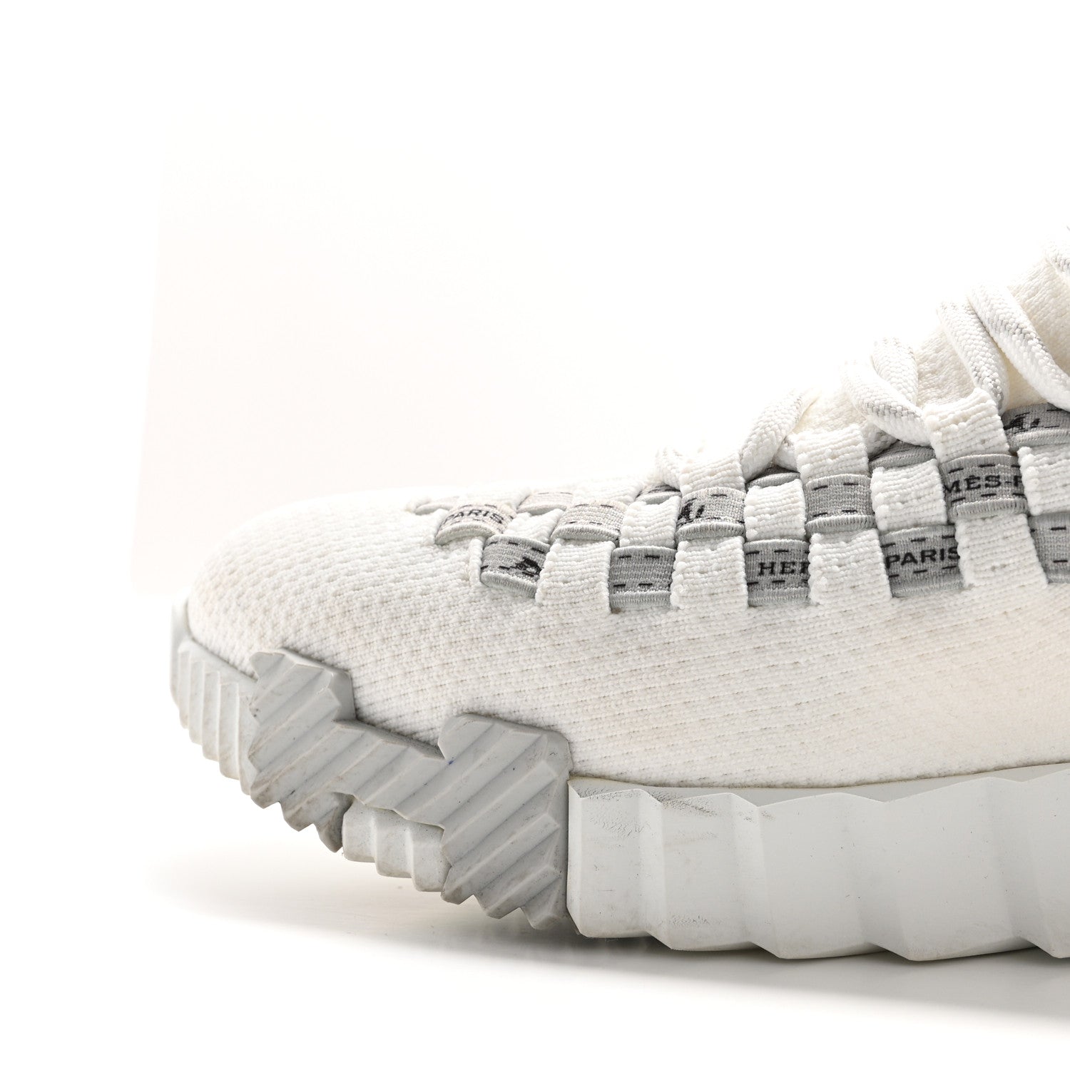 Hermes Flex Maille Bolduc Sneakers 36.5 White 10 of 13