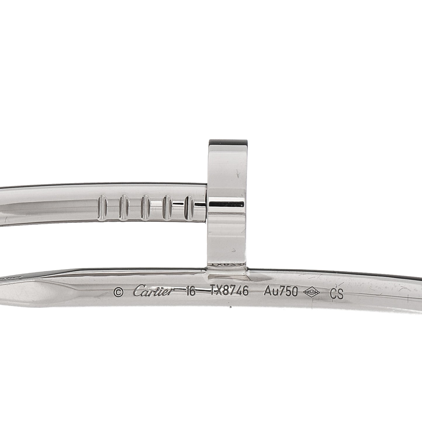 18K White Gold Juste Un Clou Bracelet 16
