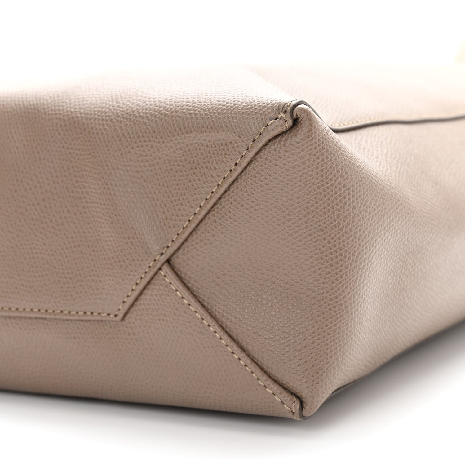 Celine Grained Calfskin Small Vertical Cabas Beige 10 of 10