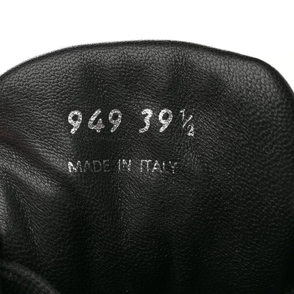 Prada Nappa Logo Embossed Womens Low Top Sneakers 39.5 Black White 7 of 10