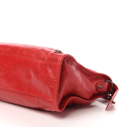 Balenciaga Agneau Classic Hardware City Rouge Cardinal 8 of 13