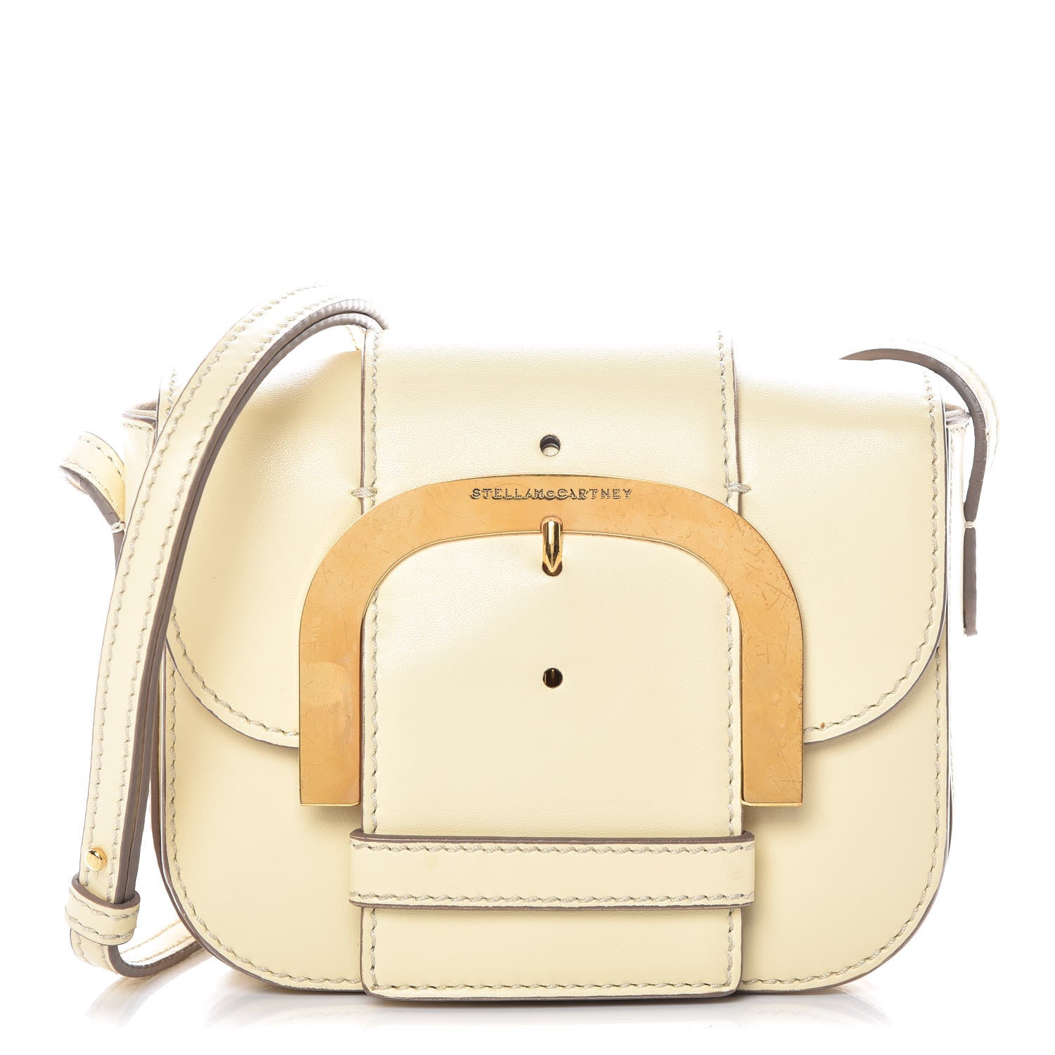 Stella McCartney Eco Alter Nappa Ciel Shoulder Bag Ivory 1 of 16