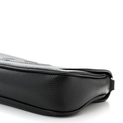 Gucci Pebbled Calfskin Medium Soho Flap Crossbody Black 10 of 10
