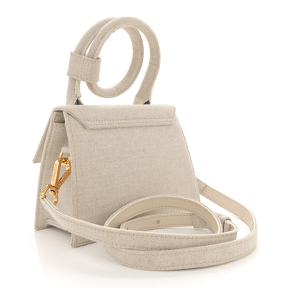 Jacquemus Linen Le Chiquito Noeud Light Greige 3 of 12