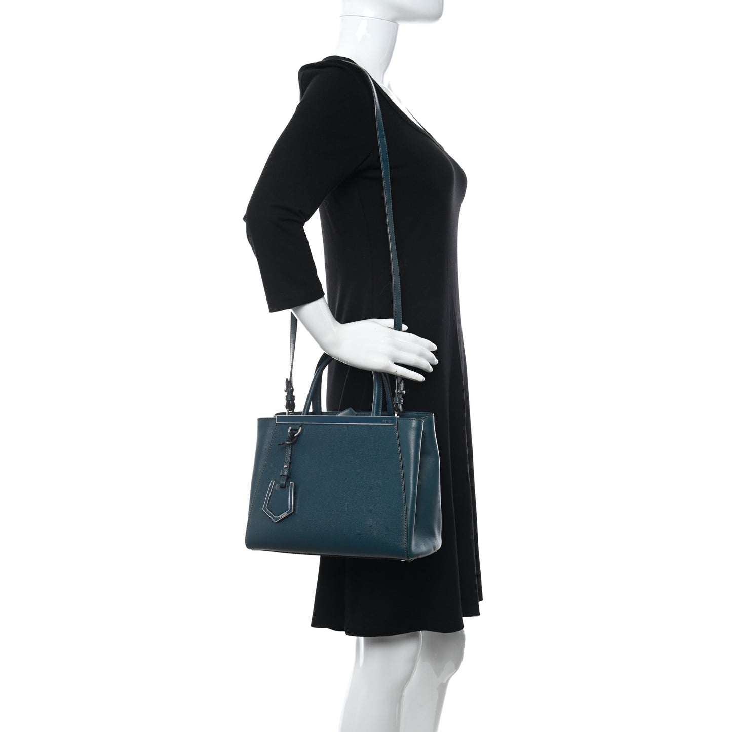 Vitello Elite Petite 2Jours Tote Oceano