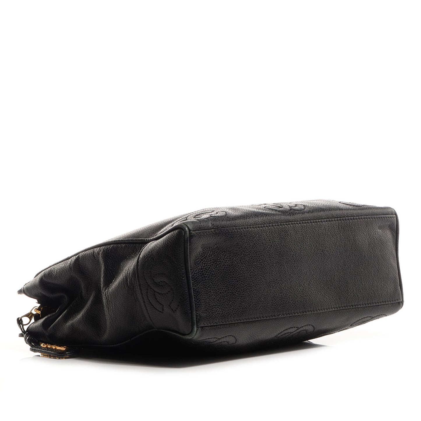 Caviar CC Shoulder Bag Black